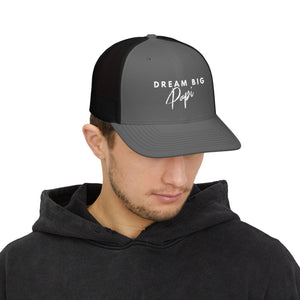 Dream Big Papi-Snapback Trucker Cap (Embroidery)