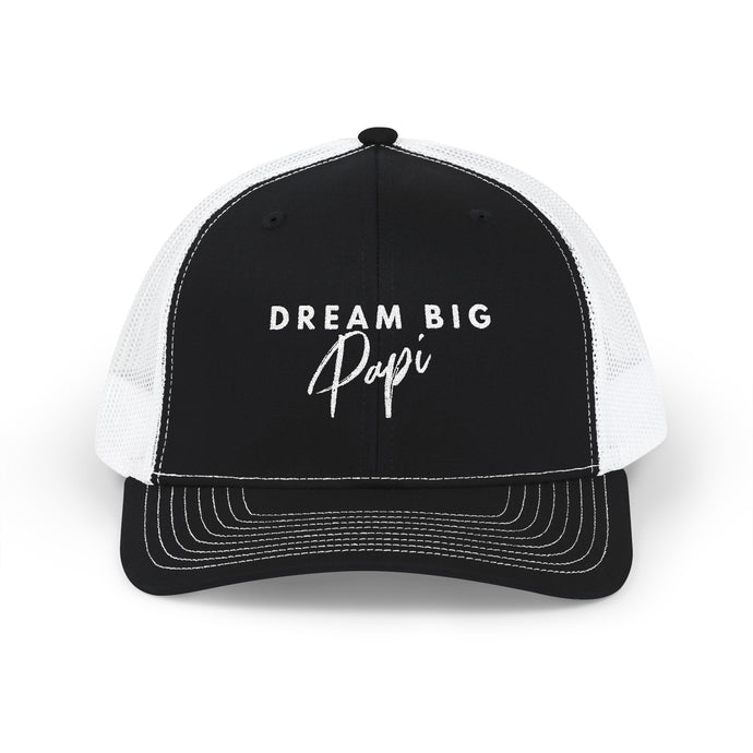 Dream Big Papi-Snapback Trucker Cap (Embroidery)