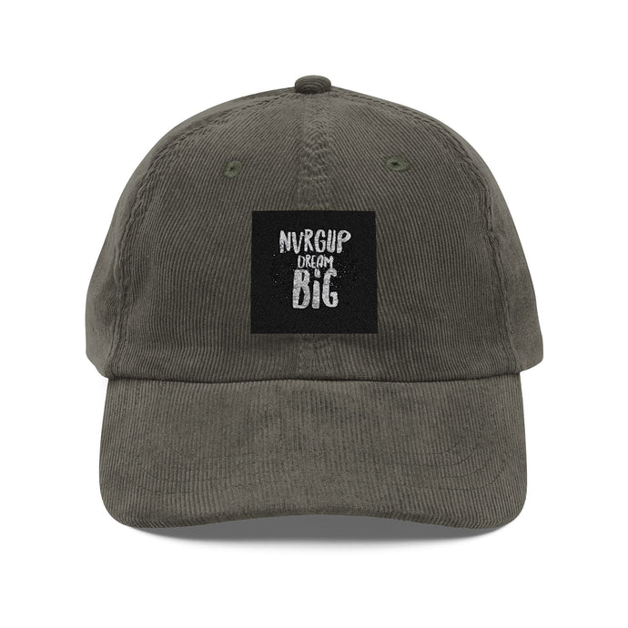 Dream Big-Vintage Corduroy Cap (Embroidery)