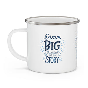 Dream Big-Enamel Camping Mug