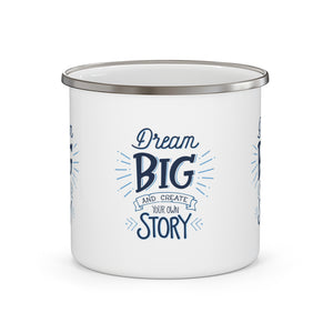 Dream Big-Enamel Camping Mug