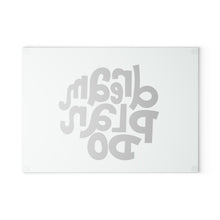 Load image into Gallery viewer, Dream-Plan-Do-Glass Cutting Board