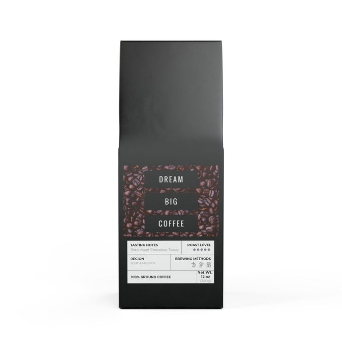 Dream Big Coffee-Bitterroot Coffee Blend (Dark French Roast)