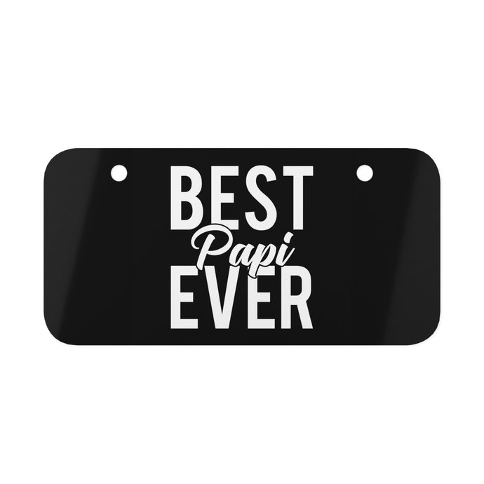 Best Papi Mini License Plate