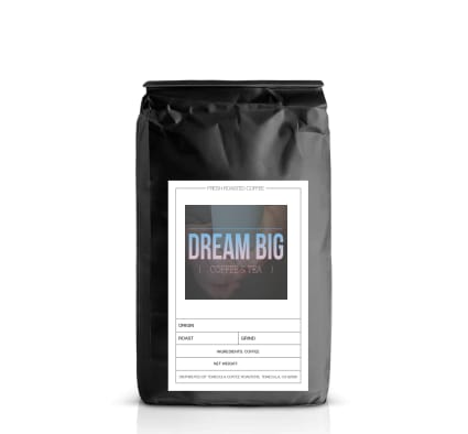 Dream Big Coffee-Best Sellers Sample Pack: 6Bean, Cowboy, Breakfast, Peru, Mexico, Bali