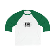 Load image into Gallery viewer, Best Papi-Unisex 3\4 Sleeve Baseball Tee